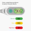 Braun Digital Thermometer, Clinically Accurate, Color Coded Fever Guidance, Thermometer for Adults, Baby, Toddlers & Kids, Oral, Rectal or Underarm use, No 1 Brand Recommended by Pediatricians