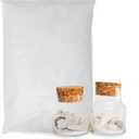 Podzly 5 Pound Decorative Bulk Craft Sand - White Sand for Weddings, Crafts, Classroom & Projects