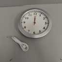 Hidden Camera Clock,1080P Indoor Security Spy Cameras Wall Clock with Motion Detection,Small Secret Camera Nanny Cam for Home Office,No Wi-Fi No Audio