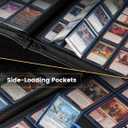 16-Pocket Zipper Binder for 1920 Standard Sized Trading Cards