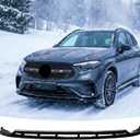 STSEV01 Front Bumper Lip Splitter Spoiler Fit for Mercedes GLC 2026-2023 X254/ C254/ GLC300/ 43 (AMG Line Model Only), 4pcs Air Dam Chin Body Kit Underbody Lip Accessories Gloss Black