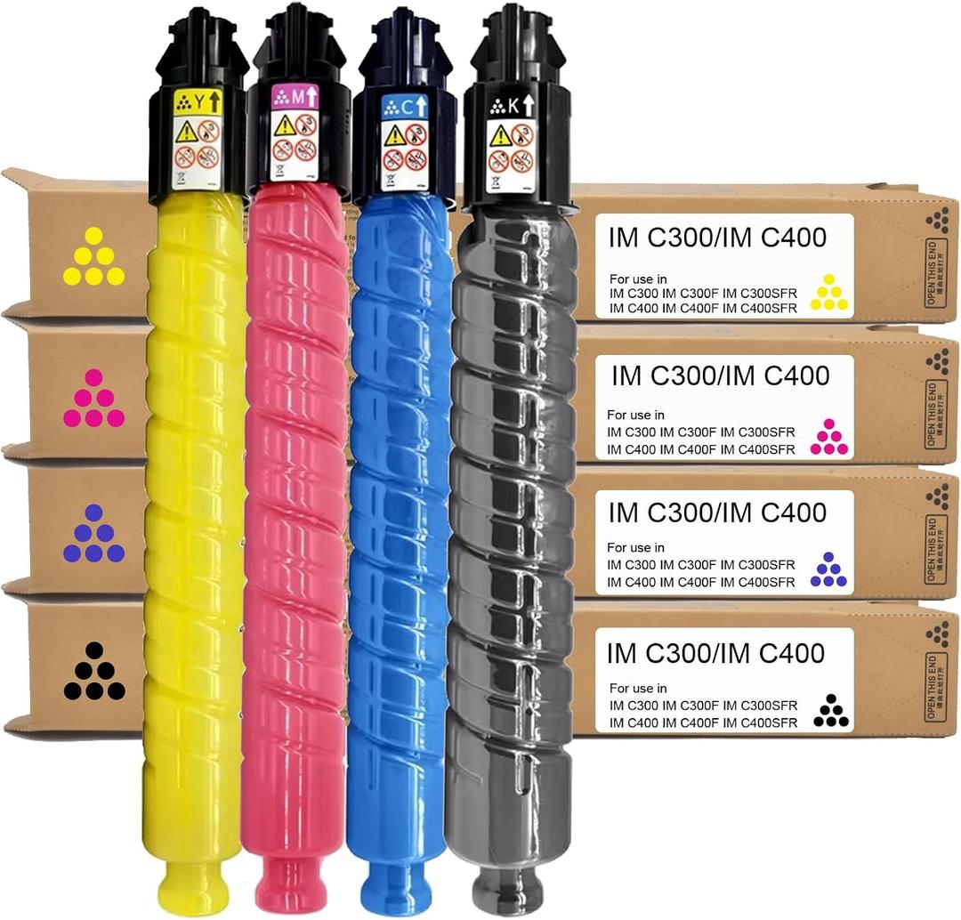 IMC300 IMC400 IM C300 IM C400 Toner Cartridges 842378 842379 842380 842381