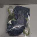 2 Pcs Hydrangea Artificial Flowers Blue Faux Hydrangeas Flower Outdoor Artificial Flowers Bouquets Silk Hydrangea Flowers Stems for Home Decor Party Floral Arrangements Wedding Centerpieces