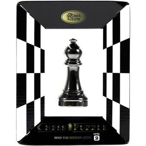 Black Cast Puzzle Premium Series ~ Chess Piece Puzzle~ Bishop by Hanayama - Decorative Product