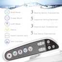 Lotus Bidet Seat ATS-800 Elongated, Heated Seat, Temperature Controlled Wash, Warm Air Dryer, Easy DIY Installation, Made in Korea
