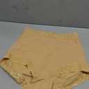 DERCA Butt Lifting Panties Padded Underwear for Women Booty Pads Butt Enhancer Lace Shapewear Panty (Medium, Beige)