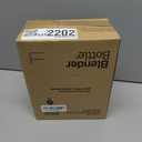 BlenderBottle Classic V2 Shaker Bottle Perfect for Protein Shakes and Pre Workout, 28-Ounce, Black, 2 Pack