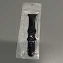 Sport Band Compatible with Apple Watch Band 44mm 45mm 46mm 40mm 42mm 38mm 41mm 49mm, Soft Silicone Waterproof Replacement Strap for iWatch Watch Series 11 10 9 8 7 6 5 4 3 2 1 SE Ultra Women Men (Speckle Black)