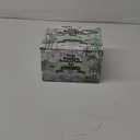 Grow Forward Bamboo Kids Plates and Bowls Sets - 8-Piece Dishwasher Safe Non Toxic Plates for Kids - Reusable Eco Friendly BPA Free Dishes Dinnerware Sets for Children - Rainforest (Rainforest)