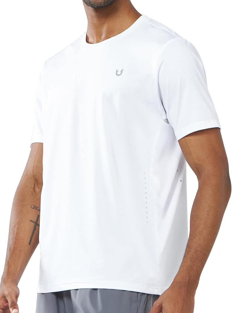 NORTHYARD Mens Athletic Shirts Short Sleeve Gym Workout Running Training Sports Performance T Shirt Basic Tee for Men (S)