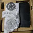 Mova V50 Ultra Complete Robot Vacuum and Mop Self-Cleaning, 24,000 Pa Suction, Liftable Navigation with Obstacle Overcoming and Warm Water Mopping with DuoSolution System Designed for Pets, Black