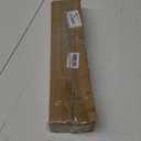 Curtain Rods for Window 32 to 62, Black 5/8 inch Splicing Single Window Curtain Rod Set with Brackets