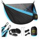 Camping Hammock Mosquito Net,Double & Single Portable Hammocks Hammocks with 2 Tree Straps,Hammock Tent for Travel Camping,Camping Accessories for Indoor Outdoor Hiking Backpacking Backyard Beach