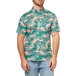 Eddie Bauer Mens Eddie Bauer Printed Baja Shirt (XX-Large, Clvr)