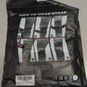 Knee Brace with Straps for Women/Men, Knee Compression Sleeve for Knee Pain, Arthritis, ACL, PCL, Meniscus Tear, Joint Pain Relief. Knee Support for Running, Workout, 1 pack (Black, XXX-Large)