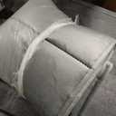 Headboard Cover, Slip Cover, Spring Bed headboard Cover, Small Square Jacquard dust Protector, Bedroom dust Cover, upholstered headboard , King Gray