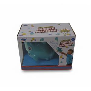 Misco Toys Battery-Operated Shark Bubble Machine, Blue