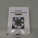 DEWENWILS 120V AC Fan, Waterproof Exhaust Fan 120mm, 18W 2850RPM 90CFM, DIY Cooling Fan for Refrigerator, Computer Case, Compressor Engine, Generator, UL Listed