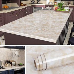 Livelynine 24x197 in Beige Countertop Contact Paper Waterproof Granite Peel and Stick Countertops Kitchen Counter Top Covers Cream Marble Wallpaper Removable Self Adhesive Contact Paper for Desk Table