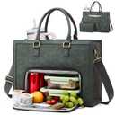 LOVEVOOK Laptop Tote Bag for Women, Large Work Computer Bag with Cup Holder
