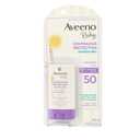 Aveeno Baby Continuous Protection Mineral Sunscreen Stick for Sensitive Skin with Broad Spectrum SPF 50 Protection for Face & Body, Naturally Sourced 100% Zinc Oxide, Travel Size, 0.47 oz