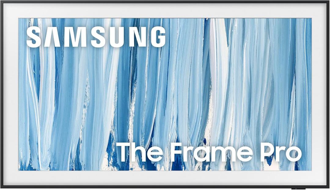 Samsung 55” Class The Frame Pro Series, Neo QLED 4K, Samsung Vision AI Smart TV, Smart Tizen TV, 2026 (QN55LS03HWFXZA)