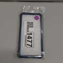 for Jitterbug Smart 4 Case/TCL 40XL/TCL 40T/TCL 505 Phone Case with Screen Protector,Frosted PC Back Front Soft Silicone Bumper Military Grade Protection Cover for Jitterbug 4/TCL 40 XL/TCL 40 T Blue