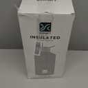 DYSANKY 1 Gallon Water Bottle Insulated | Thickened Stainless Steel Vacuum Metal Water Jug | Portable Sports Large for Gym and Hiking with Straw, Carrier Bag, Handle Strap | BPA-Free 128 oz (Advanced Black)