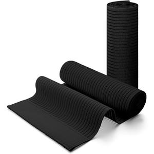 Geiserailie 2 Pcs Chest Compression Wrap Breast Support Band Sports Support Strap Bandage Adjustable Chest Binder for Large Breasted Women Prevent Breast Bounce for Sports Running(Black,Large)