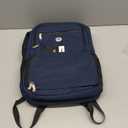 MATEIN Backpack Lunch Box, Water Resistant Mens Lunch Backpack for Work with 18 Inch Laptop Compartment, TSA Flight Approved Travel Bookbag with Luggage Strap, Extra Large Insulated Cooler Bag (Blue)