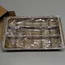 Brownie Pan with Dividers with Cutter Rectangular Cake, Non-stick Stainless Steel Brownie Baking Pan, Mold with Divider Grid for Brownies, Cakes, Bread, Baking Tool