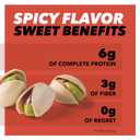 Wonderful Pistachios In Shell, Sweet Chili Flavored Nuts, 14 Ounce Bag (EXP 12/25/26)