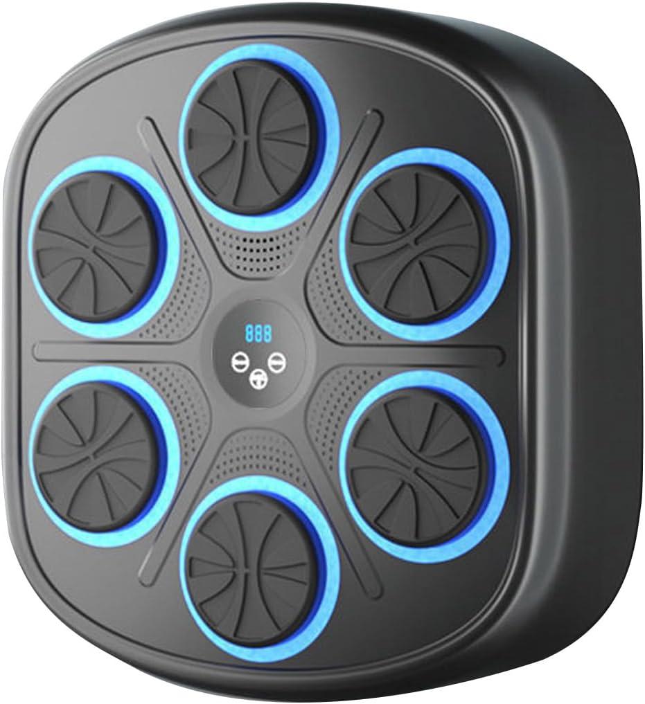 MEGELIN Music Boxing Machine with Boxing Gloves,Wall Mounted, Bluetooth Boxing Training Punching Equipment