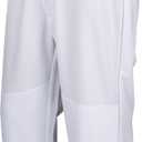 Champro Boys' Cycle Pull Up Baseball Pants with Belt Loops (Medium, White)