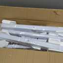 Professional Magnifying Lamp with UV Light, 5X Optical Glass Lens, Adjustable LED Brightness, 360 Swivel Wheels, Extendable Arm, Ideal for Detail Work by Tattoo Artists, Lash Extension Experts