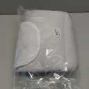 Aromacore Lumbar Support Pillow for Sleeping & Office Chair, 360 Wrap-Around Design with Breathable Ice Silk Cotton, Relief Lower Back & Sciatic Nerve Pain for Side/Back Sleepers (Greyish White)