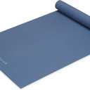 Gaiam Yoga Mat - Premium Solid Thick Non Slip Exercise & Fitness Mat for All Types of Yoga, Pilates & Floor Workouts