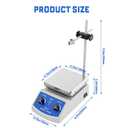 Magnetic Stirrer Hot Plate w/Stir Bar,100-2000rpm Magnetic Hotplate Stirrer, 180W Heating Power Hot Plate Stirrer, Max 520 Hot Plate with Magnetic Stirrer