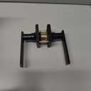 Black Door Handles Interior, Non Locking Passage Door Lever for Hall (1)