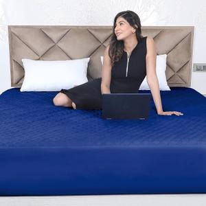 Head Or Foot Blue Sheet Bed 36x72