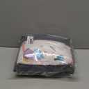 PERFEMET 4 Pieces Girls Toddler Bedding Set Pink Castle Fairy Tales Toddler Comforter Set Reversible Colorful Rainbow Princess Printed Toddler Bed Set with Sheets(Pink, Castle)