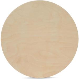 Wood Circles 30 inch, 1/2 Inch Thick, Birch Plywood Discs, Pack of 1 Unfinished Wood Circles for Crafts, Wood Rounds by Woodpeckers