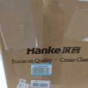 Hanke 16 inch Underseat Carry On Suitcases with Wheels,Lightweight Hard Shell Carry on Luggage with Wheels for Weekender,Top Opening Small Suitcase,Travel Luggage for Womem Men,Jet Black.