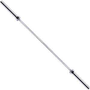 Fitvids Olympic Barbell Bar for Power Lifting and Weightlifting, 700 Pound Capacity, 2 Inch Diameter (6FT Chrome)