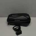 Portable Electric Scooter Bag, Quick Release Scooter Storage Bag with 2L/3L Large Capacity, Waterproof Front Handlebar Bag for Carrying Phone, Wallet, Tools (Carbon Black)