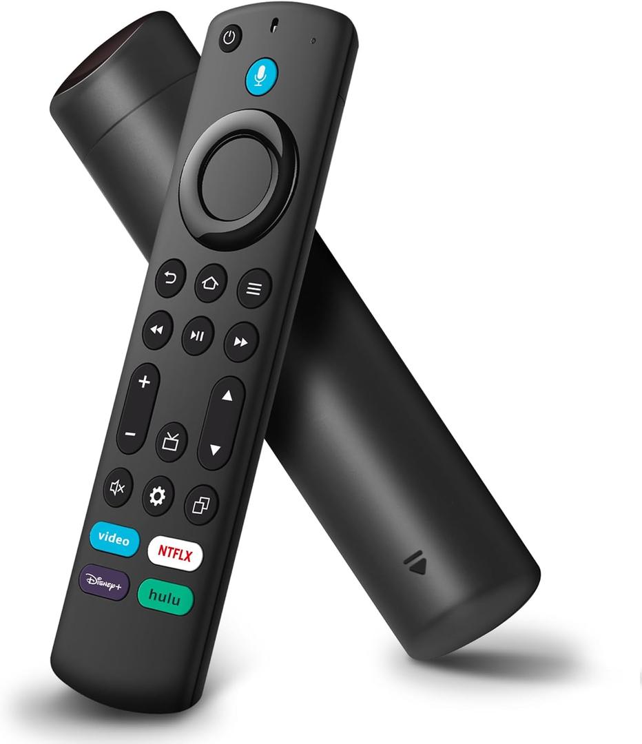 Replacement Remote Control for FireSeries(Insignia/Hisense & Stick-2nd/3rd/HD/4K/4K Max/Lite/4K Select/Plus) and NS-RCFNA-21 TV Firestick-Remote