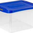 Bankers Box Heavy Duty Plastic File Box with Hanging Rails, Letter/Legal, 1 Pack (0086205)