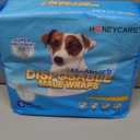 HONEY CARE All-Absorb A26 Male Dog Wrap, 50 Count, Small