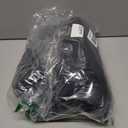 Champion Men's Powerblend Fleece Crew, Double Logo (Black)