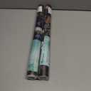 2 x Peel and Stick Wallpaper Black Floral Wallpaper Dark Floral Leaf Contact Paper for Cabinet Vintage Self-Adhesive Removable Wall Paper for Bathroom Bedroom Kitchen Shelf Liner 17.3" x 118" (Black/ Pink/ Purple)